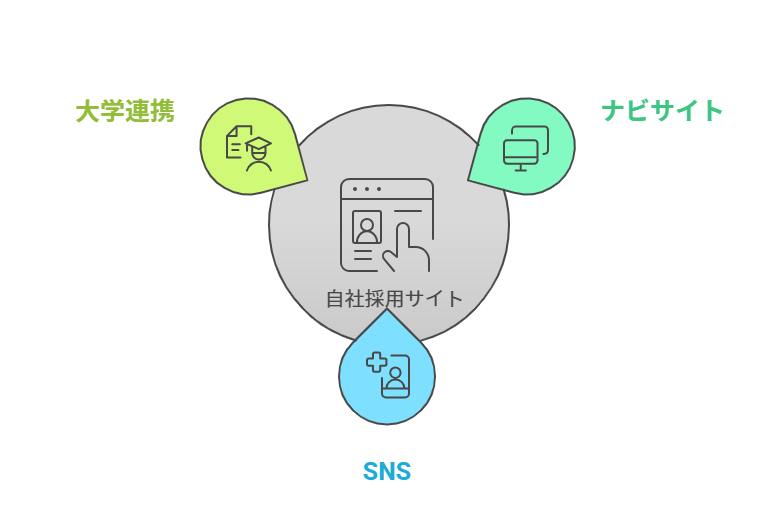 効果的な新卒採用の集客方法